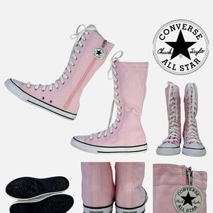 Converse Light Pink Knee-High Sneakers XXHi